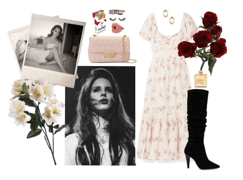 Lana Del Rey Inspired Outfit