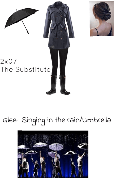 Glee- Singing in the rain/ Umbrella