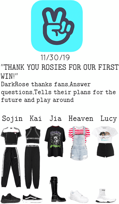 “THANK YOU ROSIES” VLive