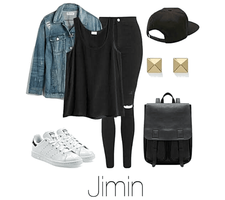 jimin inspired outfit