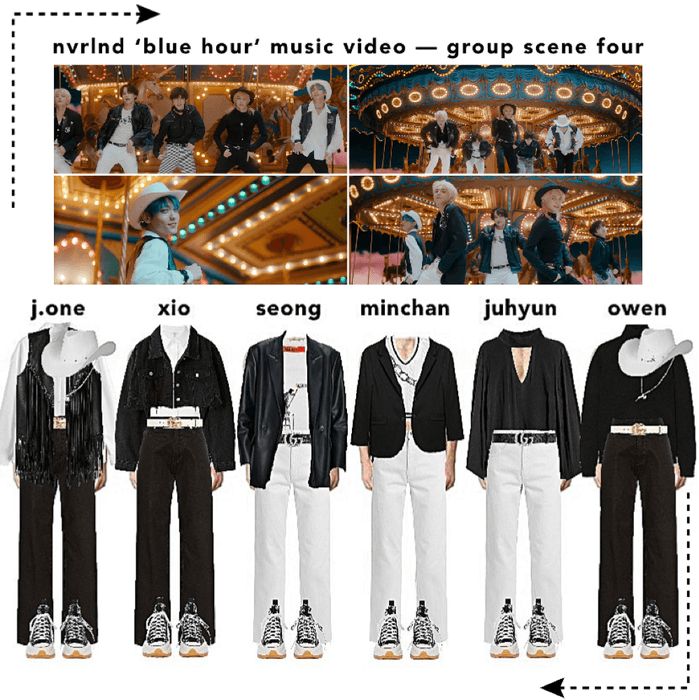 NVRLND [못나라] ‘Blue Hour’ Music Video - Scene Four Outfit | ShopLook