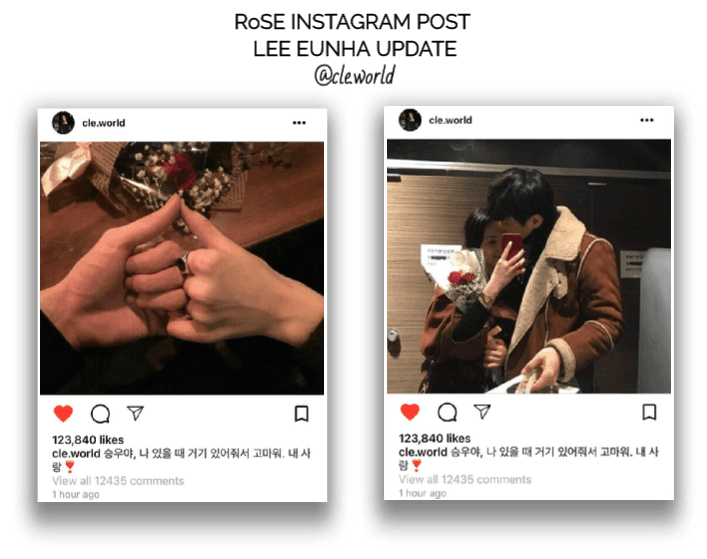 {RoSE} [Lee Eunha] Official Instagram Post