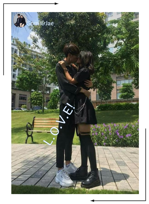 Somi&Jae Instagram Story