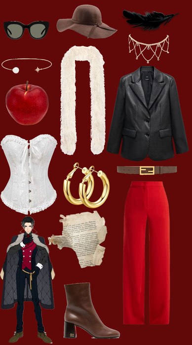 Lucifer outfit mood board