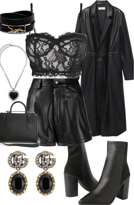 Black Leather and Lace