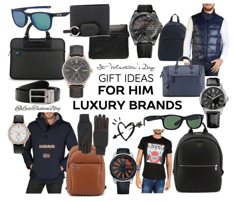 St. Valentines Gift ideas for Him Luxury Brands