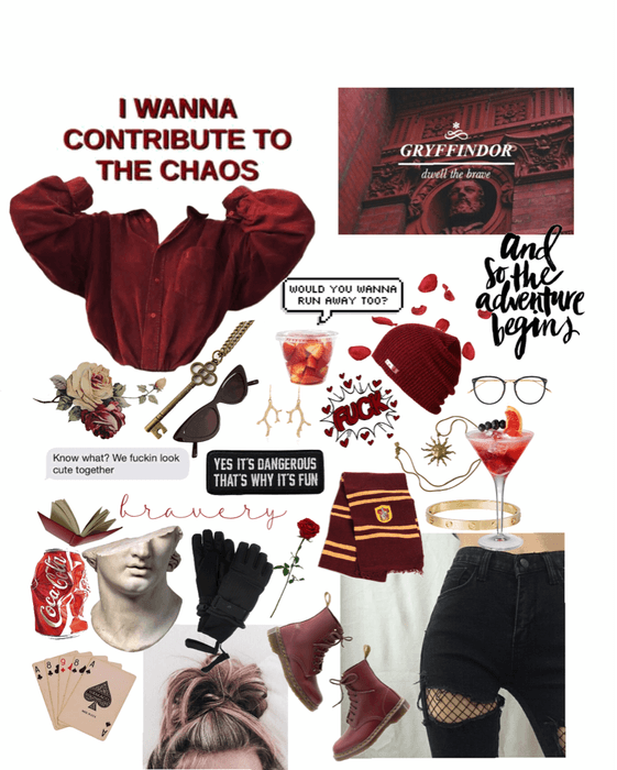 Gryffindor’s Everyday Outfit (and mood)