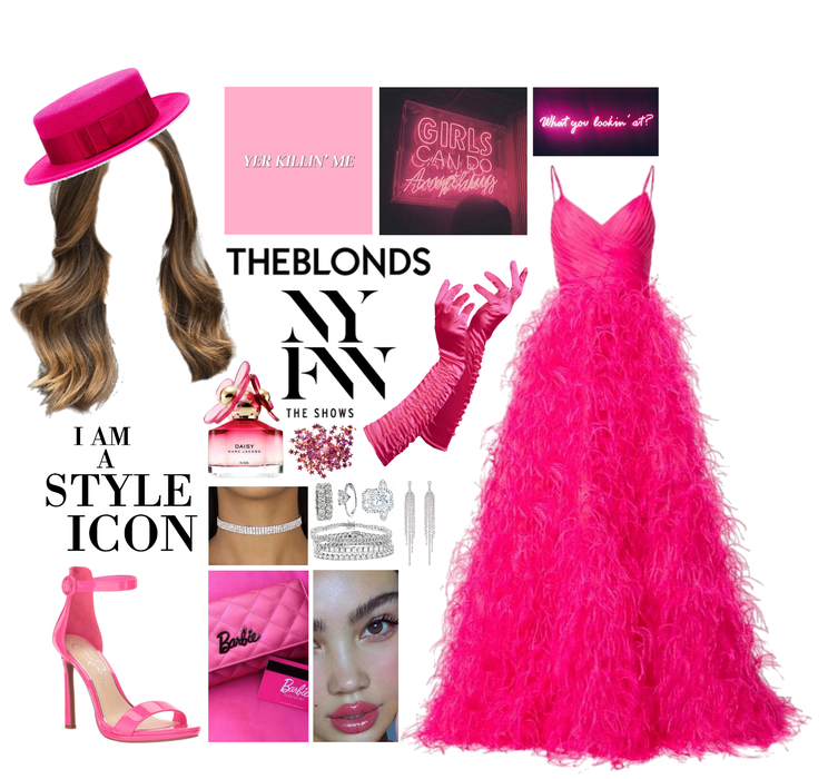 NYFW 2019: theblonds hot pink 🎀