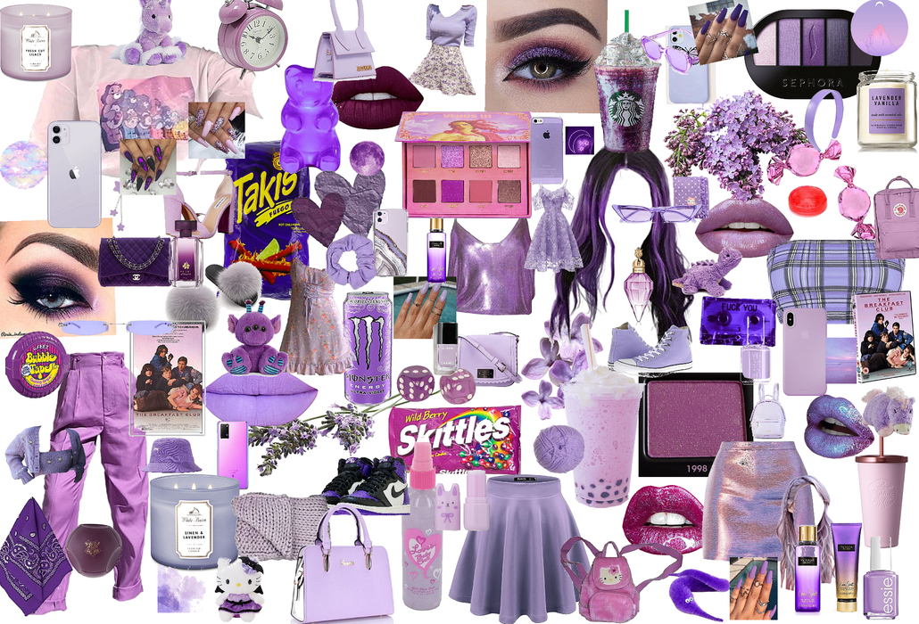 purple 🔮💜😈👾🍇☂️