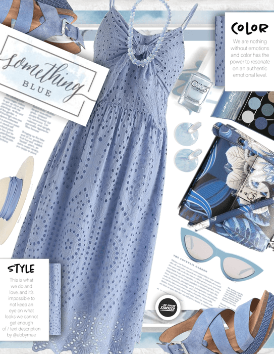 Get The Look: Sky Blue Summer Dress (7.19.2021)