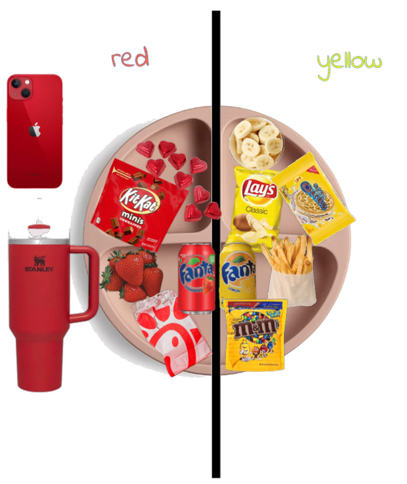 Red lunch or Yellow lunch?