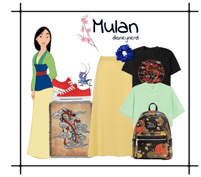 Mulan inspired Disney Bound by disneynerd