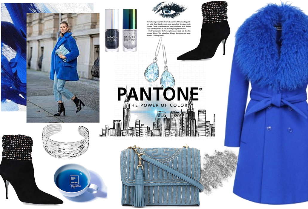 Pantone Blue 2020