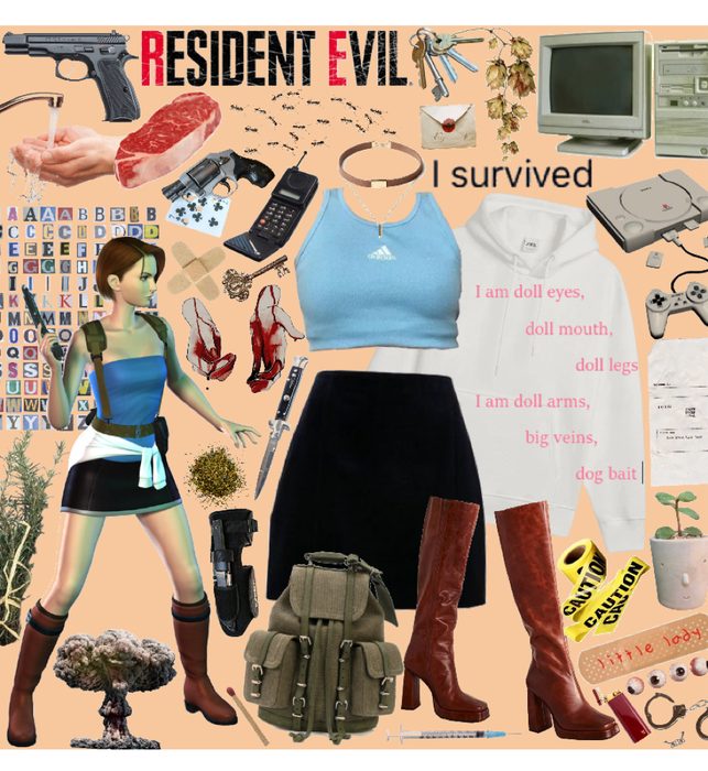 Jill Valentine (RE3)  Resident evil, Jill valentine, Valentine resident  evil