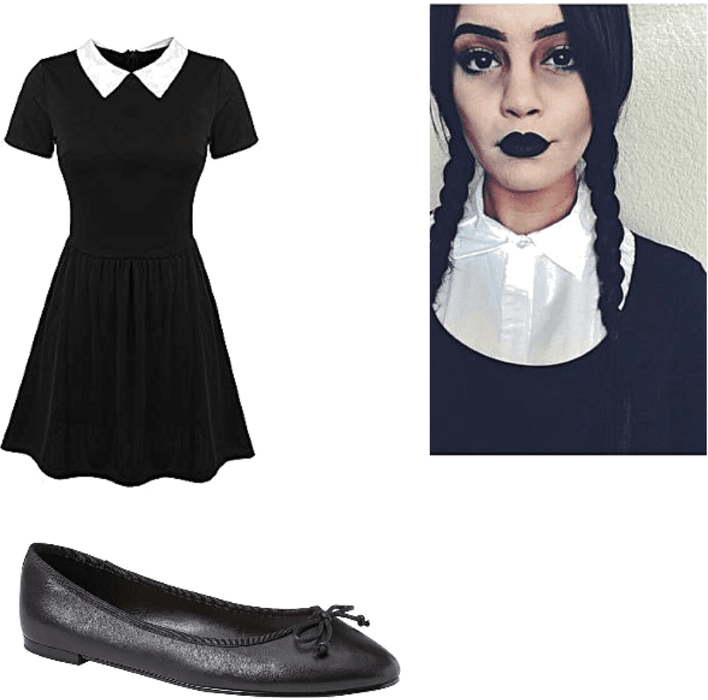 Wednesday Addams I was almost her for Halloween