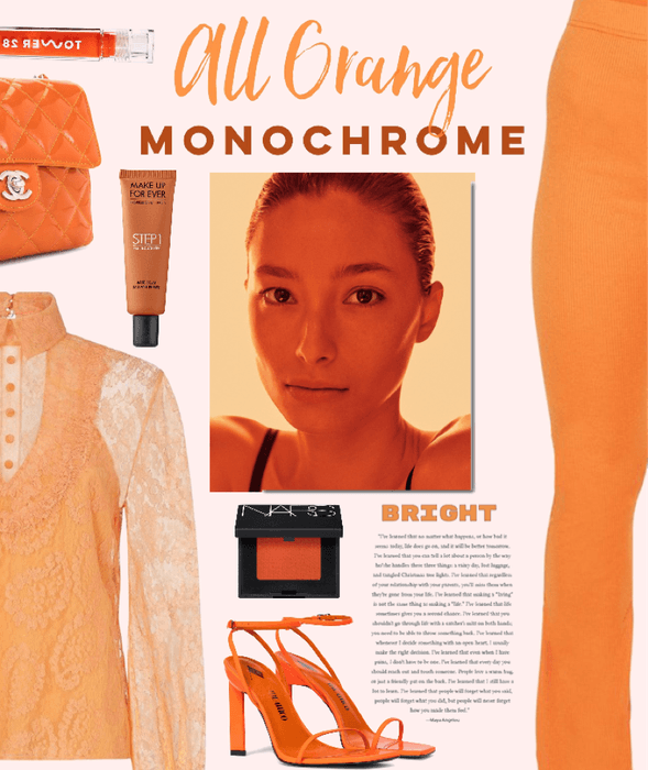 All Orange Monochrome