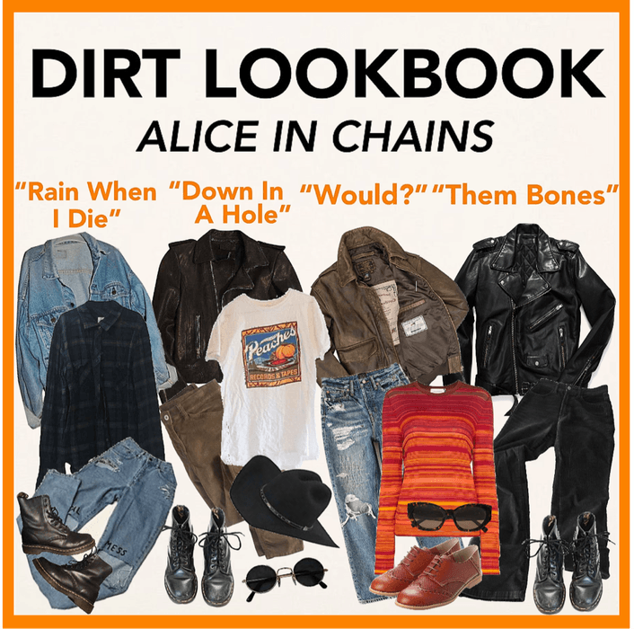 DIRT by ALICE IN CHAINS (LOOKBOOK EDITION)