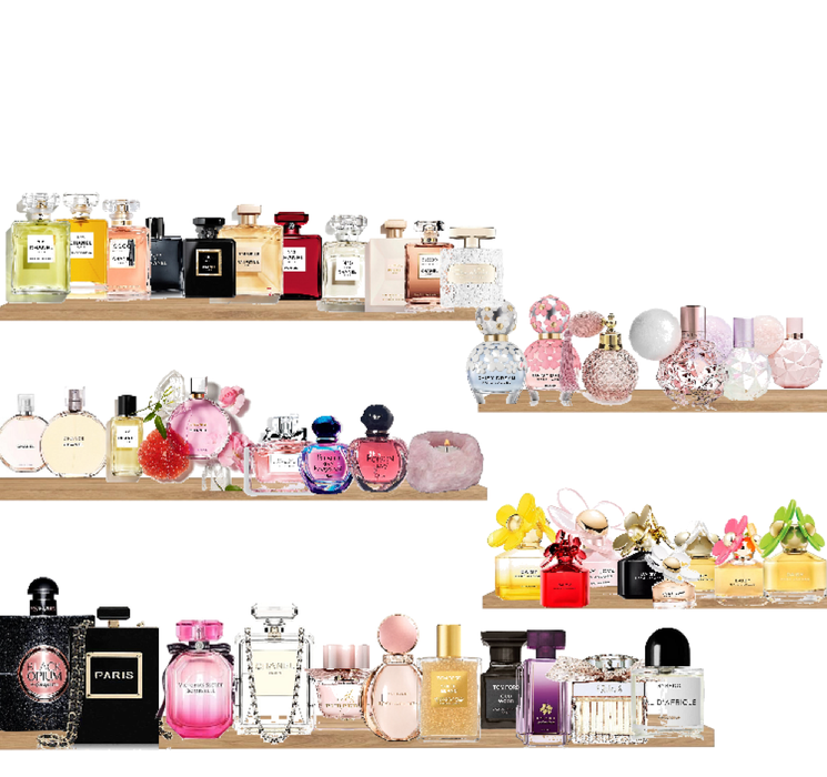 perfume shelf