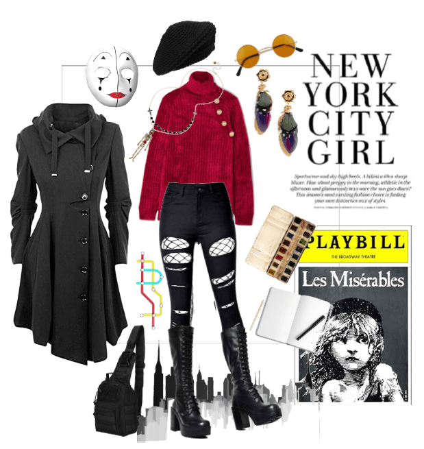 Mime goes to New York