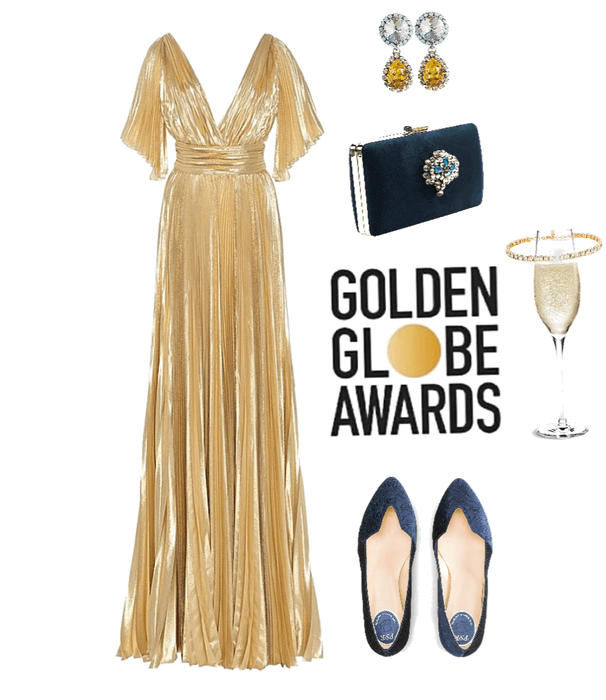 Flats for golden globe awards