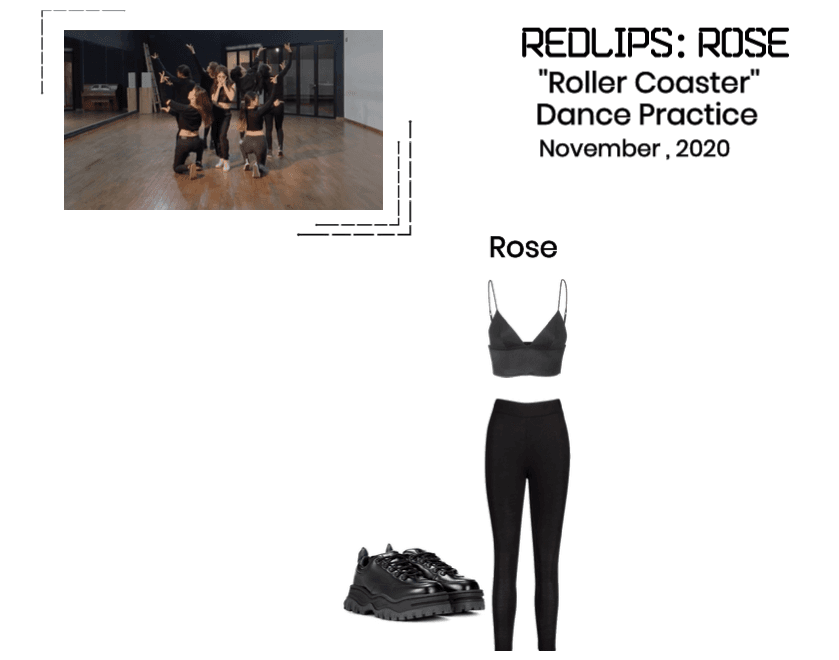 RedLIPS Rose ''Roller Coaster'' Dance Practice