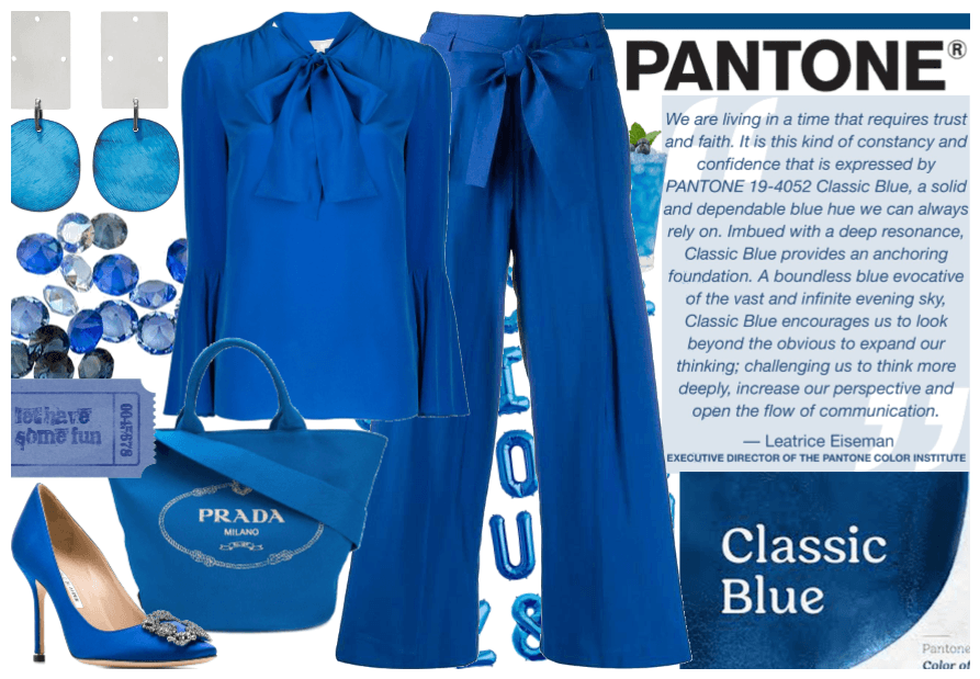 Pantone color of 2020: Classic Blue