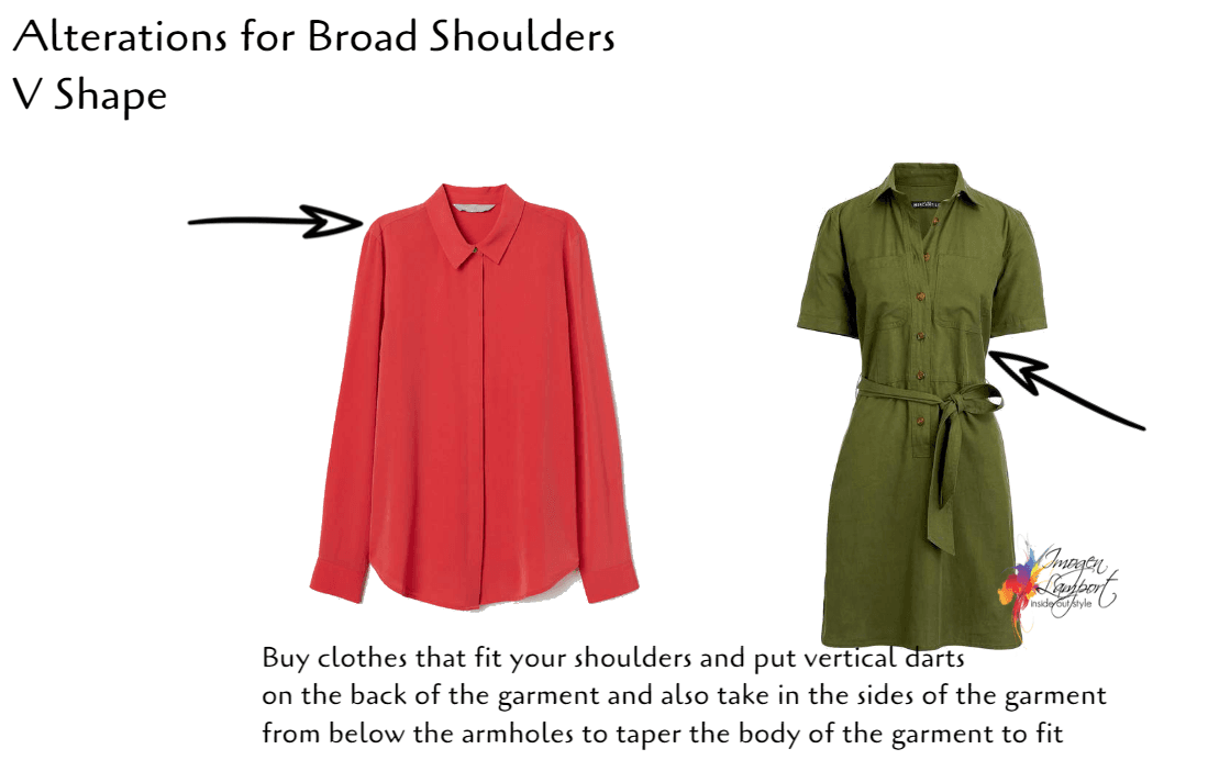 alterations for broad shoulders