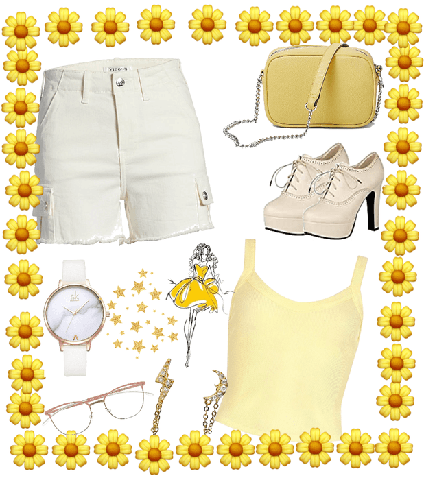 yellow Sunshine Flower