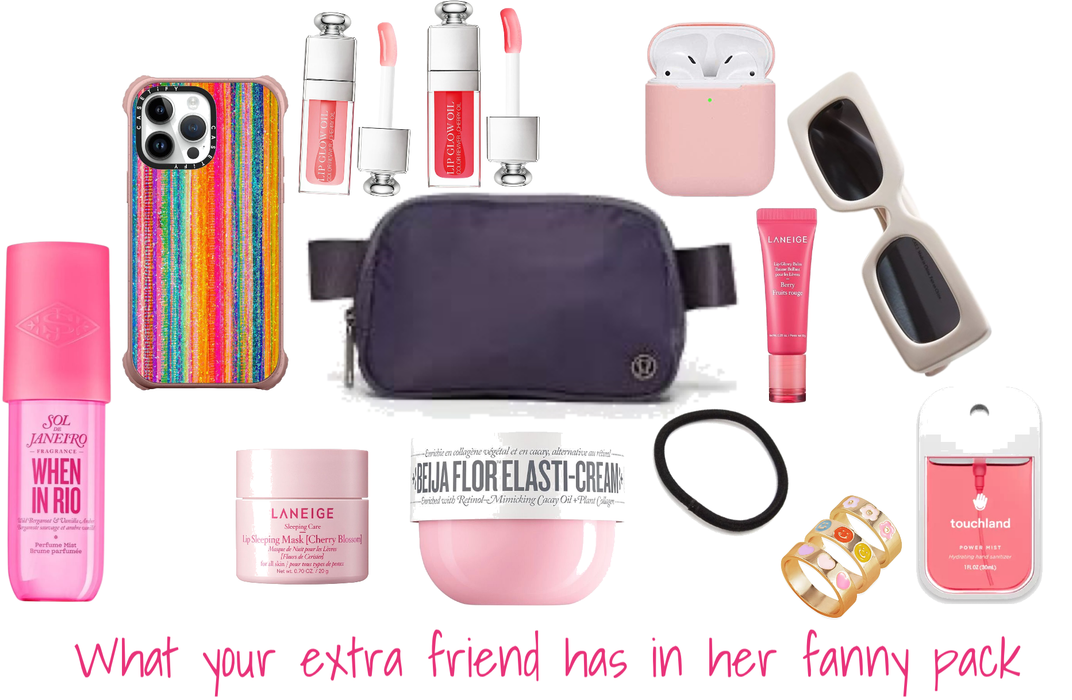 Extra friend Fanny pack
