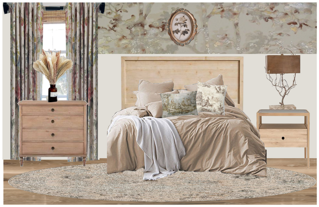 Modern Pastoral Style Bedroom