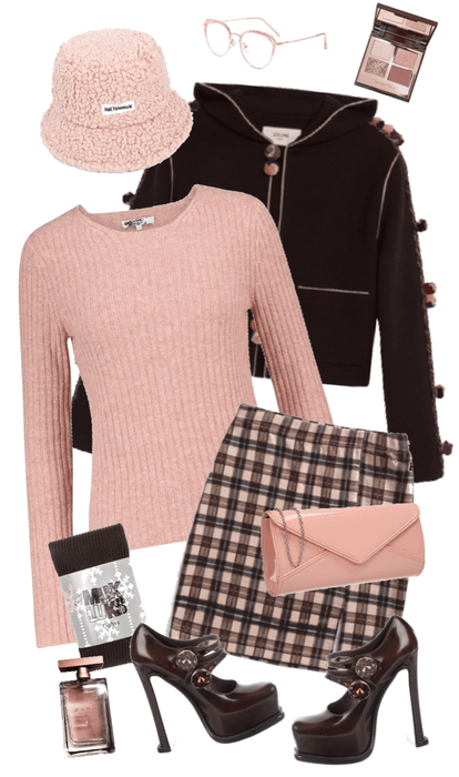 Rose & Brown Cashmere