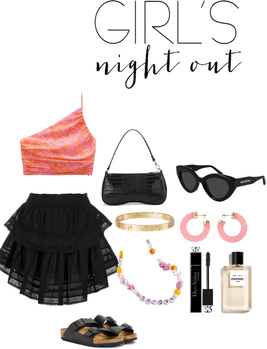 Preppy Girls Night out fit
