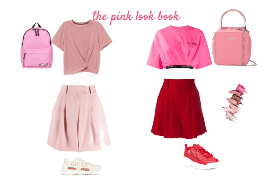 the pink look book