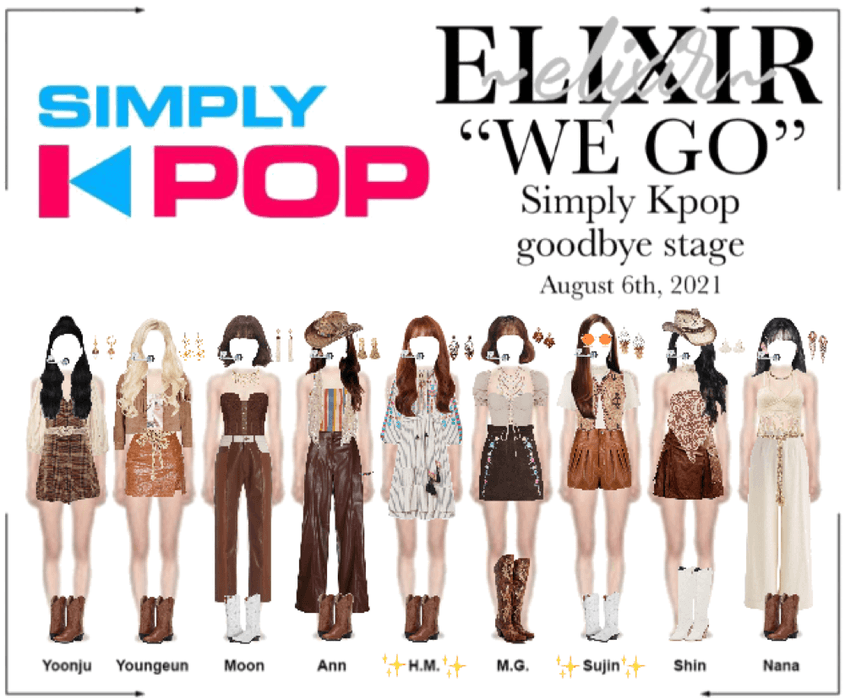 ELIXIR (엘릭서) | “WE GO” Simply Kpop goodbye stage