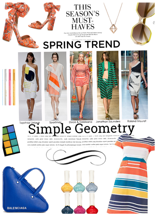 Spring Trend/Simple Geometry