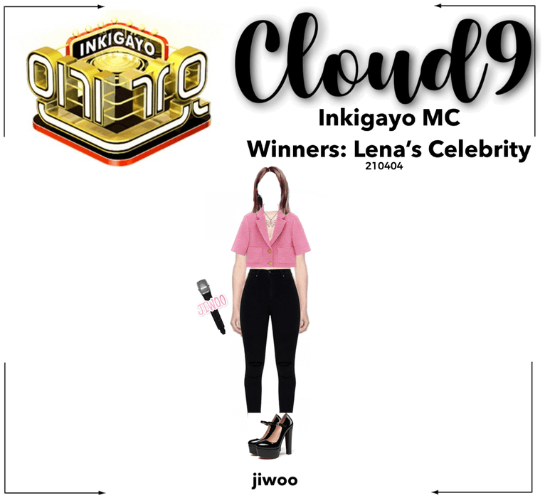 Cloud9 (구름아홉) | [JIWOO] Inkigayo MC | 210404