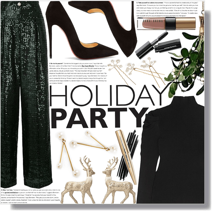 holiday party: party pants