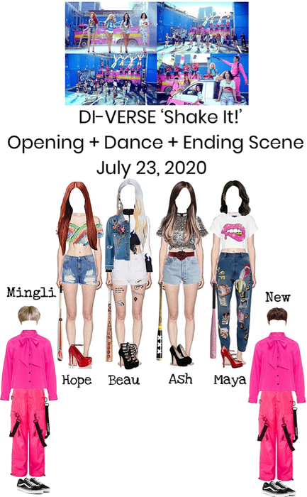DI-VERSE ‘Shake It!’ MV Opening scene