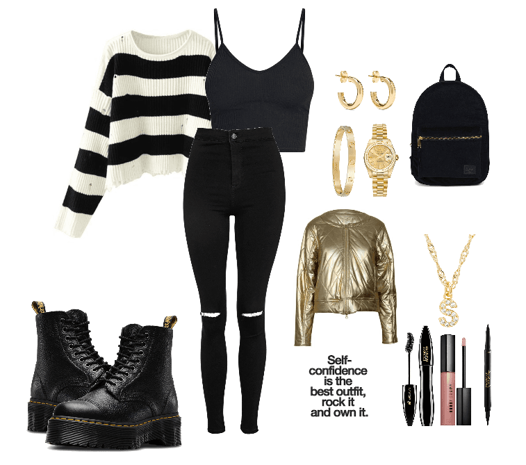 stripped london outfit