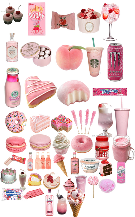 pink food