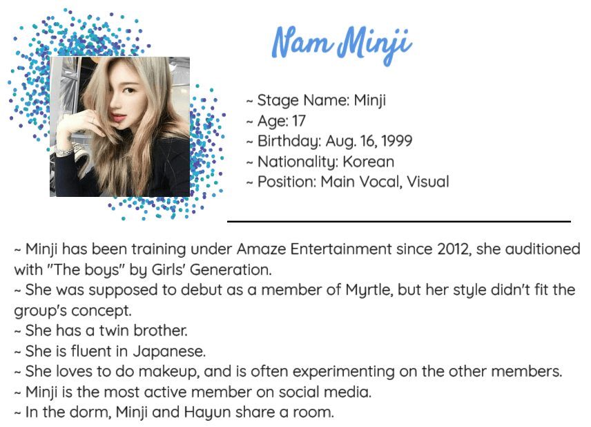 Member reveal: Minji