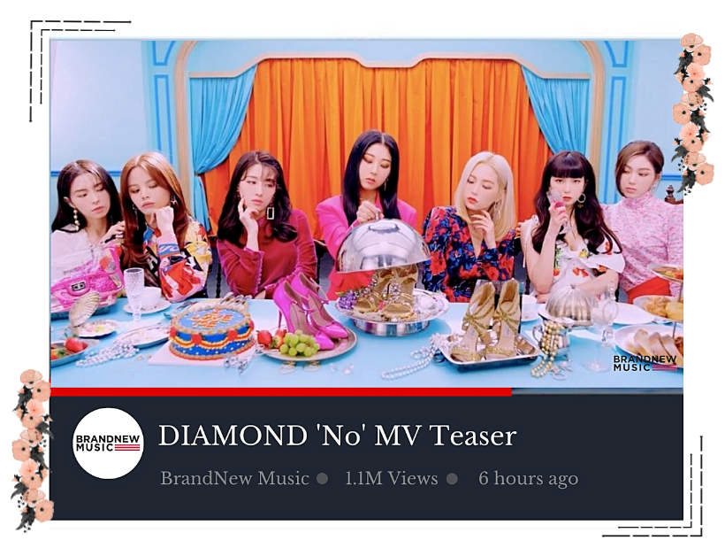 DIAMOND 'No' MV Teaser