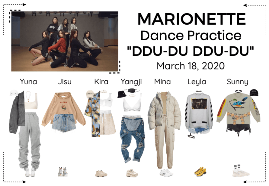 MARIONETTE (마리오네트) 'DDU-DU DDU-DU' Dance Practice