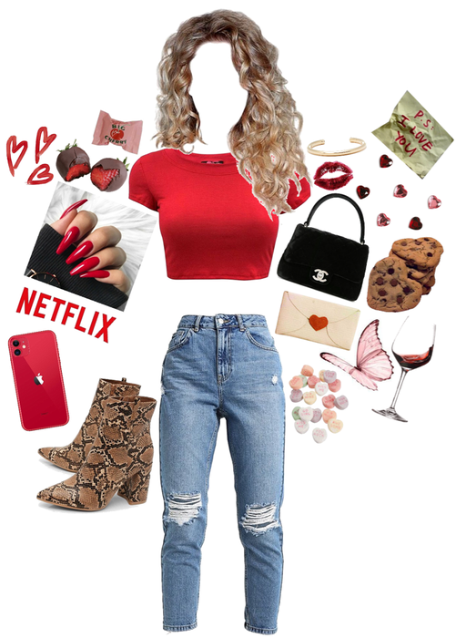 valentine’s day inspired outfit