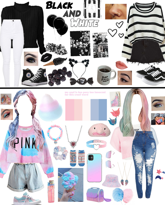 Black and White|Cotton Candy!
