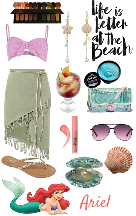 Ariel- Beach Day
