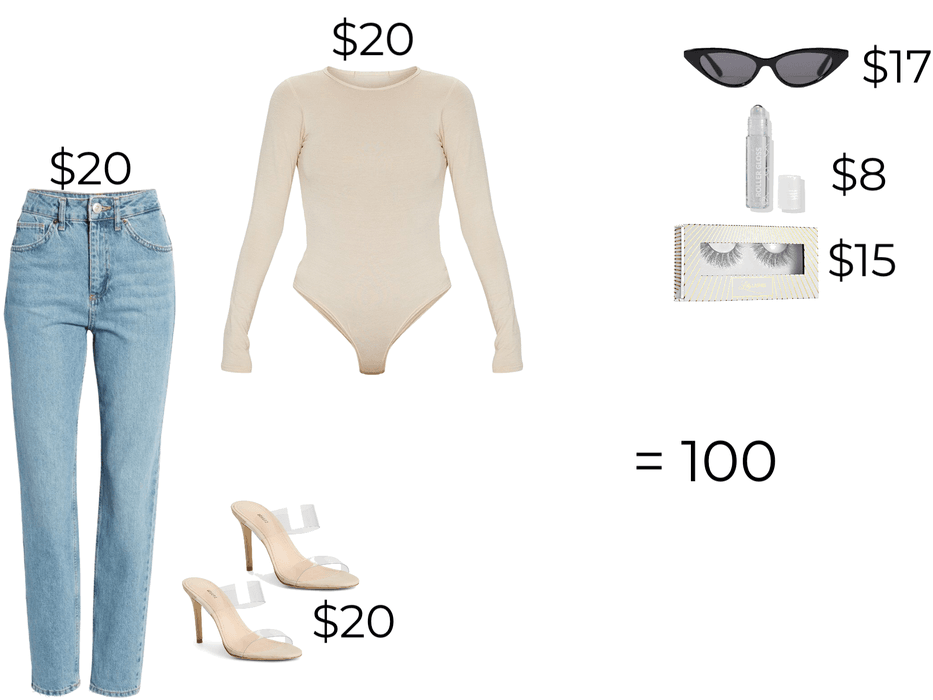 100 dollar outfit 💵
