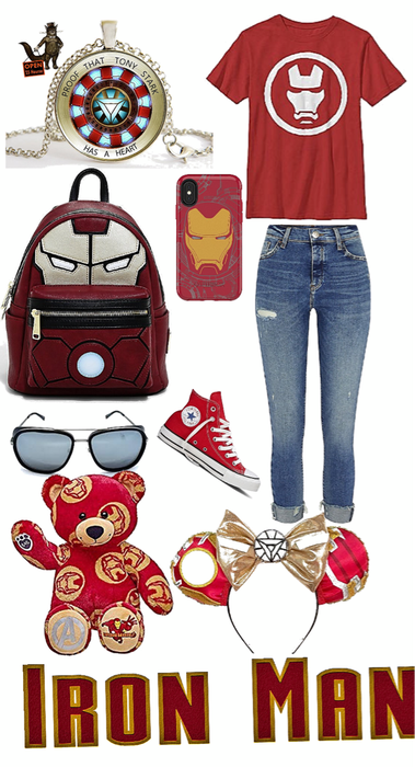 marvel outfits to wear to disneyland: iron man