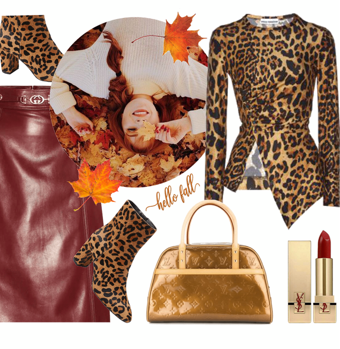 Fall Trend: Leopard + Leather