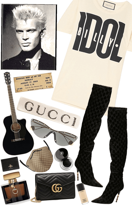 Gucci Billy Idol Concert 🎫 🎉🥺